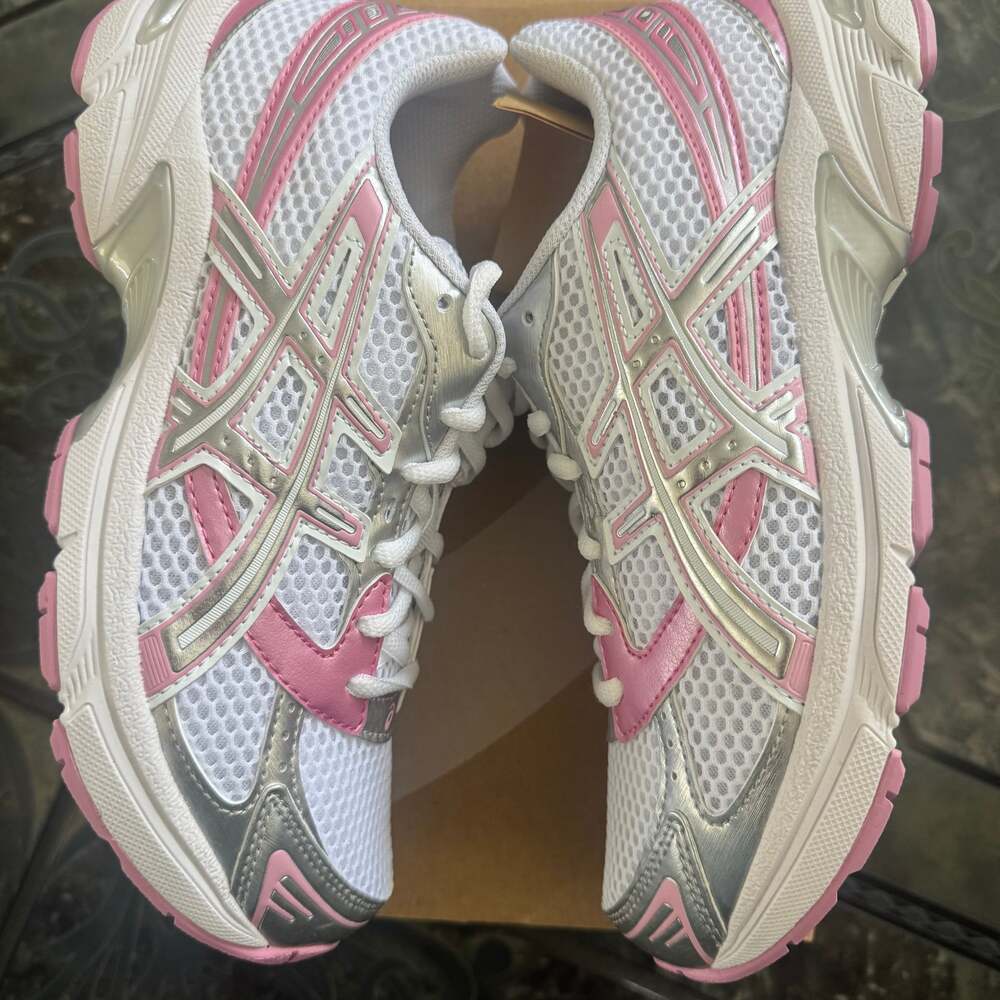 ASICS Gel-1130 White Pure Silver Pink (Women's) 1202A507-100 Women's Size 6.5